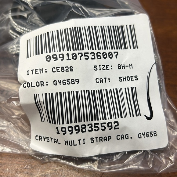 J Crew Collection Made-inSpain Rylie cage-toe heels in crystal and leather CE826 - Picture 4 of 4